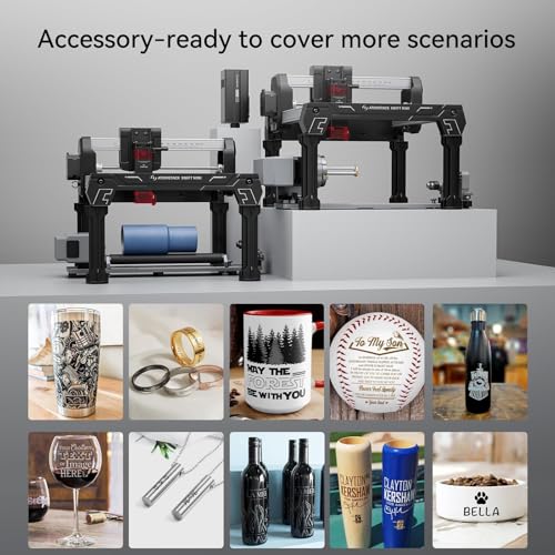 ATOMSTACK Swift Mini 2.5W Laser Engraver, 135x145mm Work Area - color: Black 2500mW