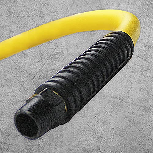 1/2"x100FT AIR HOSE 1/2' WP 300PSIMNPT Fittings Heavy Duty, Lightweight Air Compressor Hose - size: 1/2"x100FT