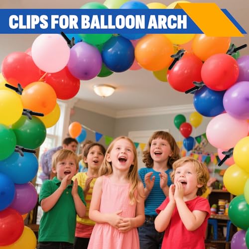 20 Pack 4.5 inch Plastic Spring Clamps, Backdrop Clips - size: 4.5in-20P