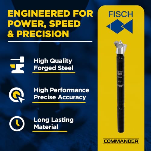 Forstner Drill Bit - Black Shark Forged Steel for Woodworking Size: 7/16 in - size: 7/16 in