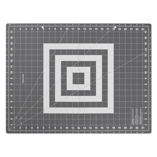 Fiskars 18" x 24" Folding Self Healing Cutting Mat for Travel and Storage - size: 18"L x 24"W