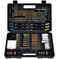 GLORYFIRE Elite Universal Gun Cleaning Kit with All-Brass Brushes and Jags - size: 51 PCS