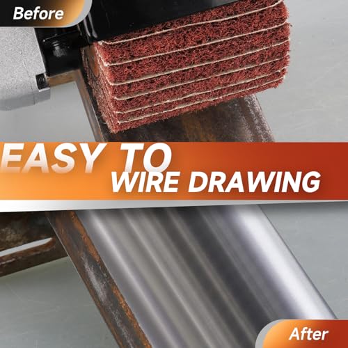 Surface Conditioning Tool 60 Grit Abrasive Drawing Polishing Drum - style: 60 grit with sandpaper