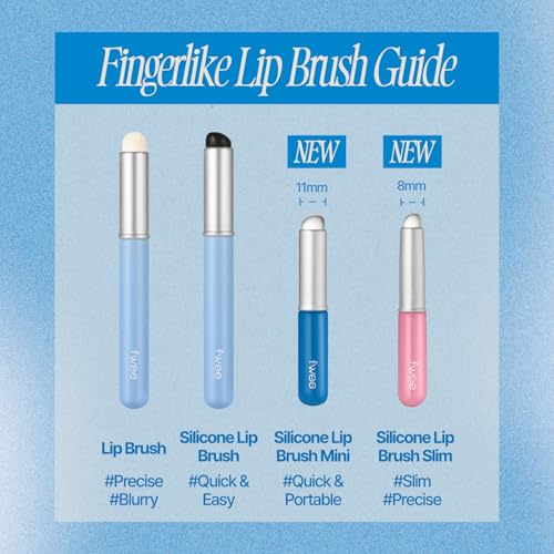 fwee Fingerlike Lip Brush | Multi-purpose Makeup Brush with Lid - style: Lip Brush