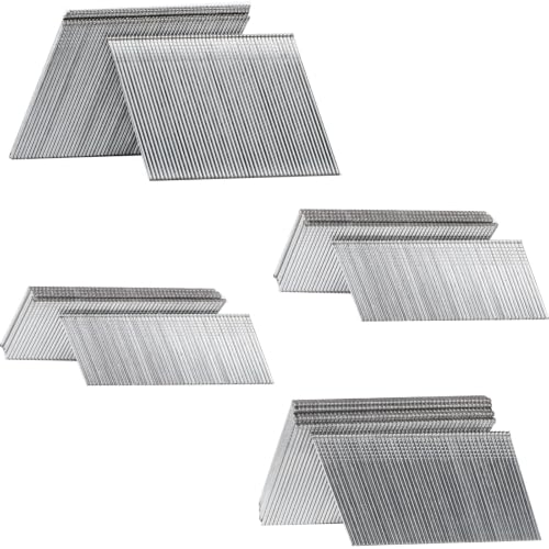 16 Gauge Angled Finish Nails 20-Degree 2000-Pack 4 Sizes Galvanized - size: 4 SIZES-2000 pcs