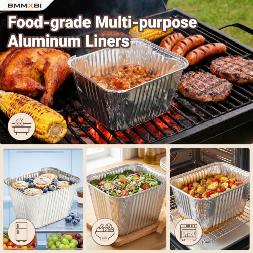 30-Pack Grease Cup Liners for Blue Rhino Razor 1/2/3 Burner Griddle Grills - size: 30 pcs