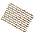 PATIKIL #39 Drill Bit Micro 4341 High-Speed Steel for Thin Metal 10 Pack - size: #39