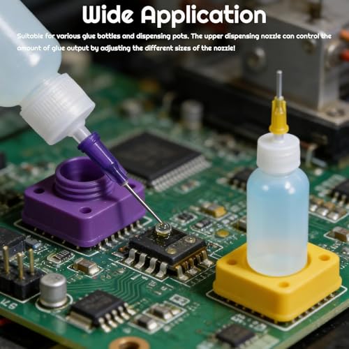 100pcs 22G Blunt Tip Glue Dispensing Nozzles, 0.5 inch - size: 22G 100pcs