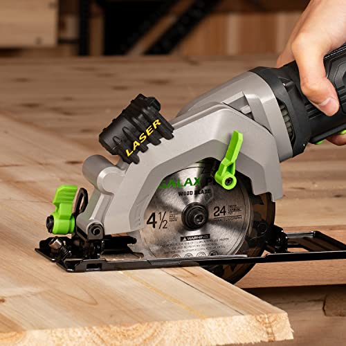 GALAX PRO 4Amp 3500RPM Circular Saw with Laser Guide - style: 4.0A Corded Circular Saw