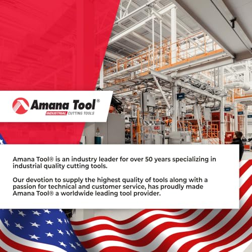 Amana Tool 45550 Flush Trim Router Bit 1-1/8 D x 1 CH x 1/2 SHK Bearing - size: 1-1/8 Dia x 1" 2 Sh