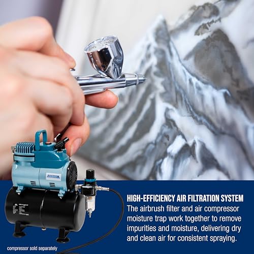 Master Airbrush True Diaphragm Airbrush Pressure Regulator - style: Standard