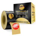 Dura-Gold Gold PSA Longboard Sandpaper, 220 Grit, 20 Yard Roll, 2-3/4" Wide - size: 220-Grit