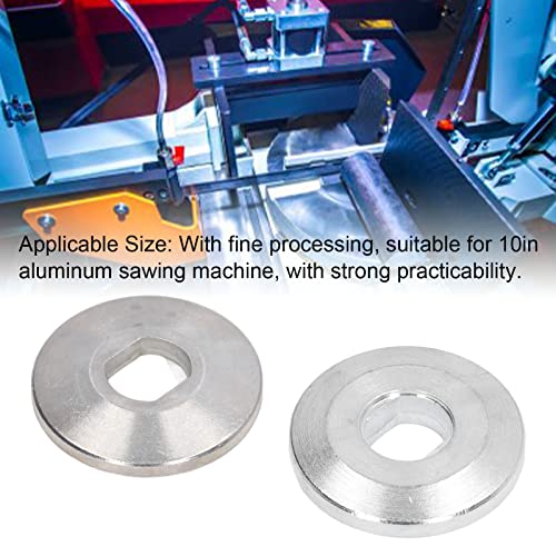 2PCS Miter Saw Parts, 10 Inch Miter Saw Blade, Cutting Machine Pressure Plate Saw Blade