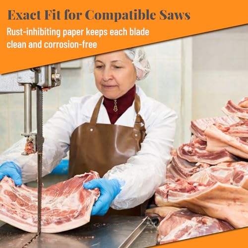 Cutlery Mania 4-Pack Band Saw Blade (Bone-in) 5/8x.022x3TPIx96 inch - size: 96 inch