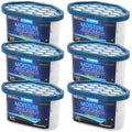 ZARPAX Moisture Absorber Activated Charcoal 6.5 oz - Set of 6 - size: 6.5 Ounce (Pack of 6), style: Activated Charcoal