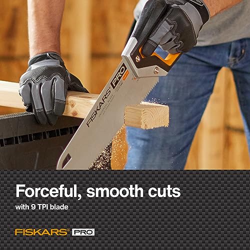 Fiskars Pro PowerTooth Universal Hand Saw & Safety Sheath, 15" Blade - style: 15" Hand Saw