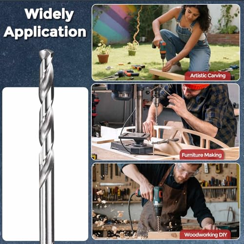 12pcs Micro Drill Bit #39 Diameter 2.527mm M2 HSS 135° for Metal - size: #39 (2.527mm)