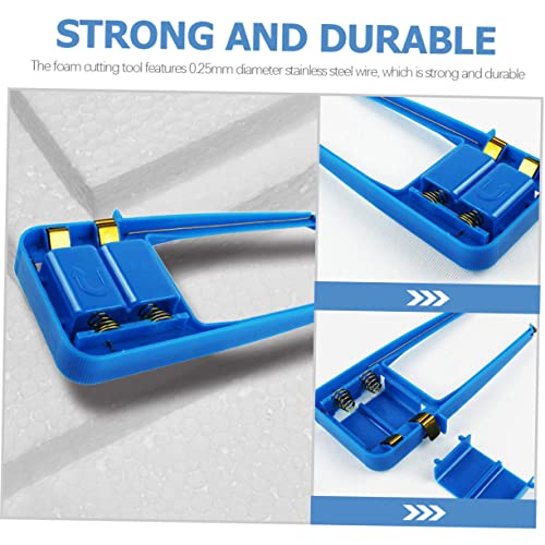 COHEALI Foam Cutter Portable Electric Heating Wire Cutting Tool for Foam Cutting Diy Craft Projects Ergonomic Handheld Design for Cutting Board Use 7.48 X 3.54 X 0.78 in