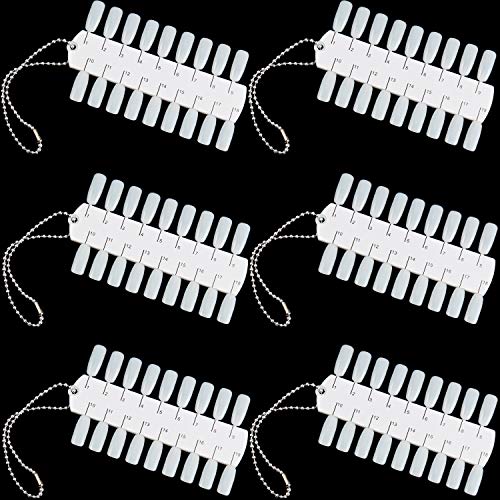 Maitys 6 Sets 216 Tips Nail Color Display, Double Layer Tips Color Display