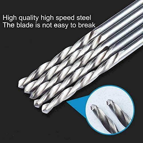 20 Pcs 1.5 mm HSS Micro Twist Drill Bit, Mini High Speed Steel Drill for Wood, Plastic, Soft Metal - size: 1.5 mm