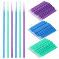 Oruola 300pcs Micro Applicator Brush,Microbrush Applicators,Touch Up Paint Brushes for Automotive Paint Chip Repair Disposable,3 Different Sizes Disposable Micro Brushes(1.5/2/2.5 mm)
