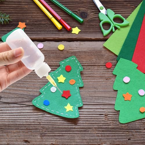 30cc Needle Tip Glue Squeeze Bottle Precision Tips Applicator Bottles 5 Pcs - size: 30cc Needle Bottle (5 Pack)