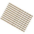 PATIKIL #46 Drill Bit Micro 4341 High-Speed Steel for Thin Metal 10 Pack - size: #46