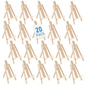 Falling in Art 12 Inch Tabletop Wood Display Easel Stand, 20 Pack - style: 12"- 20p