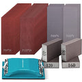 Sandpaper 65Pcs, Sand Paper, Sandpaper Assortment 80/120/400/600Grit