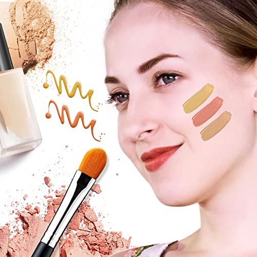 EIGSHOW Eye Shadow Primer Applicator Brush for Blending, Concealer, Professional Tools for Applying Cream, Liquid Shadows and Eye Primer Base, Vegan (E828) - color: Eyeshadow Primer Brush