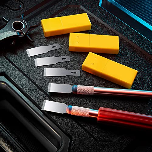 Zhehao 60 Pack Size 18 Chisel Blades, Replacement with Box