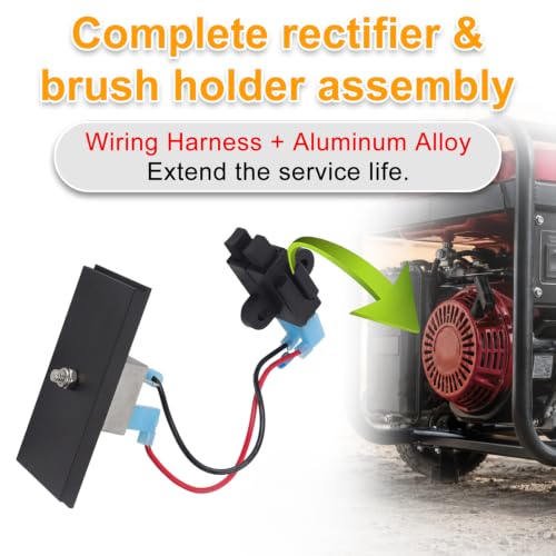 Rectifier Brush Holder for Briggs & Stratton 91825GS 91825A 91828