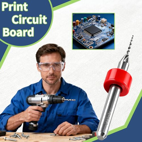 30Pcs Shank Tungsten Carbide Micro Drill Bits Set (0.1-3.0 mm)