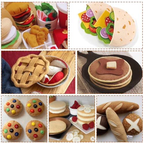 10Pcs Felt Sheets Fabric, 7" x 11" Soft Felt Squares for Craft(Skin Color) - color: Skin Color
