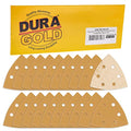 Dura-Gold Premium Triangle Oscillating Mouse Sanding Sheets - 400 Grit (Box - size: 400-Grit