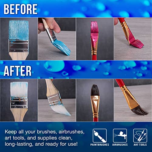U.S. Art Supply Brush Cleaner and Restorer, 4 Ounce Bottle - size: 4 Fl Oz (Pack of 1)
