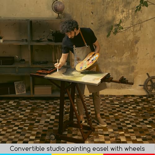 MEEDEN Multi-Function Art Studio Easel: Holds Canvas up to 77" for Artist