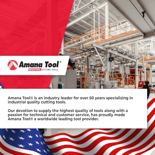 Amana Tool 45489-S Flush Trim Router Bit 1/2 D x 1/8 CH x 1/4 SHK - size: 1/2 Dia x 1/8 x 1/4" Shank