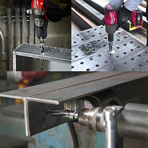 1/2" Reamer Bit for Steel Metal,1/2" Bridge Construction Reamer Drill Bit - size: 1/2 in, style: 1PCS