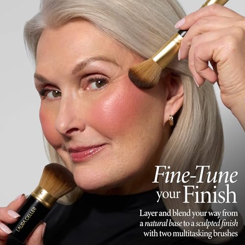 LAURA GELLER Makeup Brushes - 06 Face It All 2pc With Kabuki Brush - style: 08 Face It All 2pc