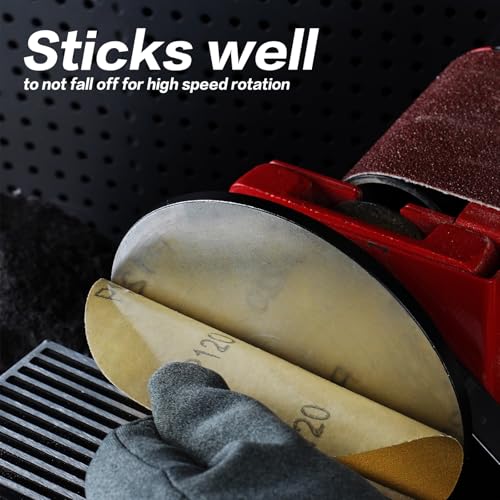 PSA Sanding Discs 6 Inch Adhesive Backed Sandpaper 100 Pack 400 Grit Self Adhesive Sanding Discs for DA Sander Self Stick for Wood, Auto Body Repair, Paint, Metal, and Plastic - style: 400 Grit