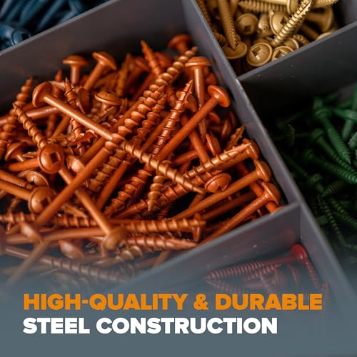 Bora Pocket Hole Screws 1-1/2 in Coarse Thread 500 Pack - size: 1-1/2 inch (500 Piece), style: Coarse Thread