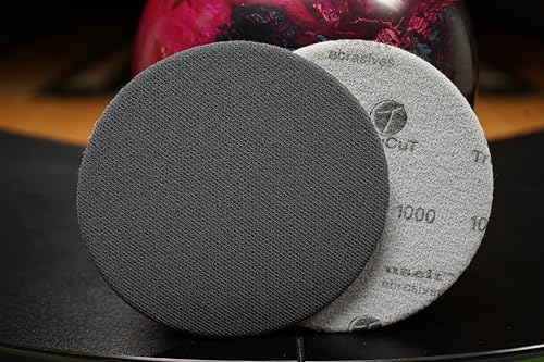 CTD TruCut Sanding Pads for Bowling Ball Resurfacing (1000 grit 6 inch) - size: 6 inch, style: 1000 Grit
