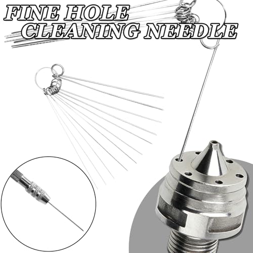 Spray Gun Cleaning Kit, Universal Paint Gun Cleaner Brushes Set, Paint Sprayer Cleaning Kit