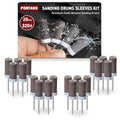 20PCS Sanding Sticks,320 Grit Sanding Drums for Dremel Rotary Tool - size: 320 Grains