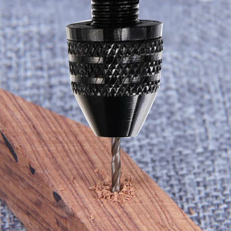 26Pcs Different Micro Sharp Head Hand Drill Bits, DIY Hand Drill Tools Manual Keyless Chuck Pin Vise Rotary Tool