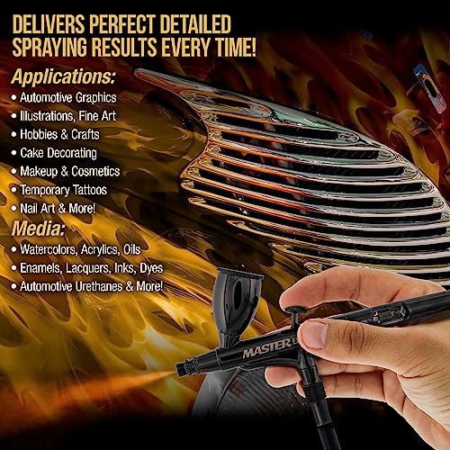 Master Airbrush Cool Runner II Dual Fan Air Storage Tank Compressor System