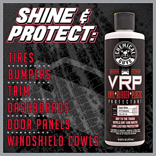 Chemical Guys, VRP Vinyl, Rubber & Plastic Dressing, Dry to Touch, 32 oz - size: 32 Fl Oz (Pack of 1)