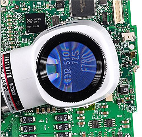 ENGINEER SL-71 LED Flashlight Loupe, 10x Magnifying Tool, Made in Japan