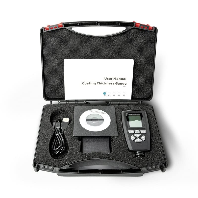 Prismatic Powders Digital Coating Thickness Gauge, Fe/NFe, SE-421